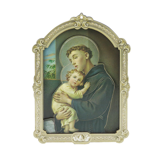 St. Anthony Wood Plaque