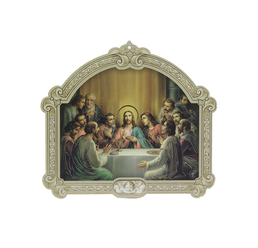 The Last Supper Wood Plaque