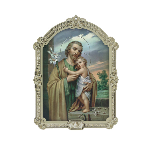 St. Joseph Wood Plaque