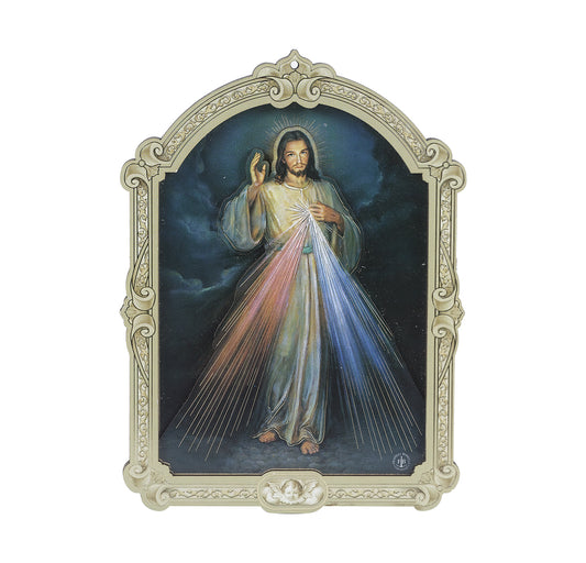 Divine Mercy Wood Plaque