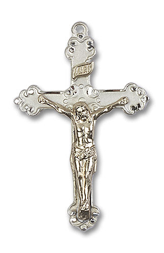 Two-Tone GF/SS Crucifix Pendant