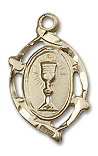 14kt Gold Communion Medal