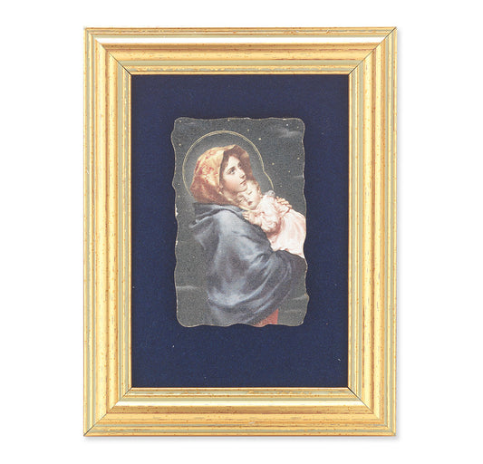 Madonna of the Street Gold Framed Art