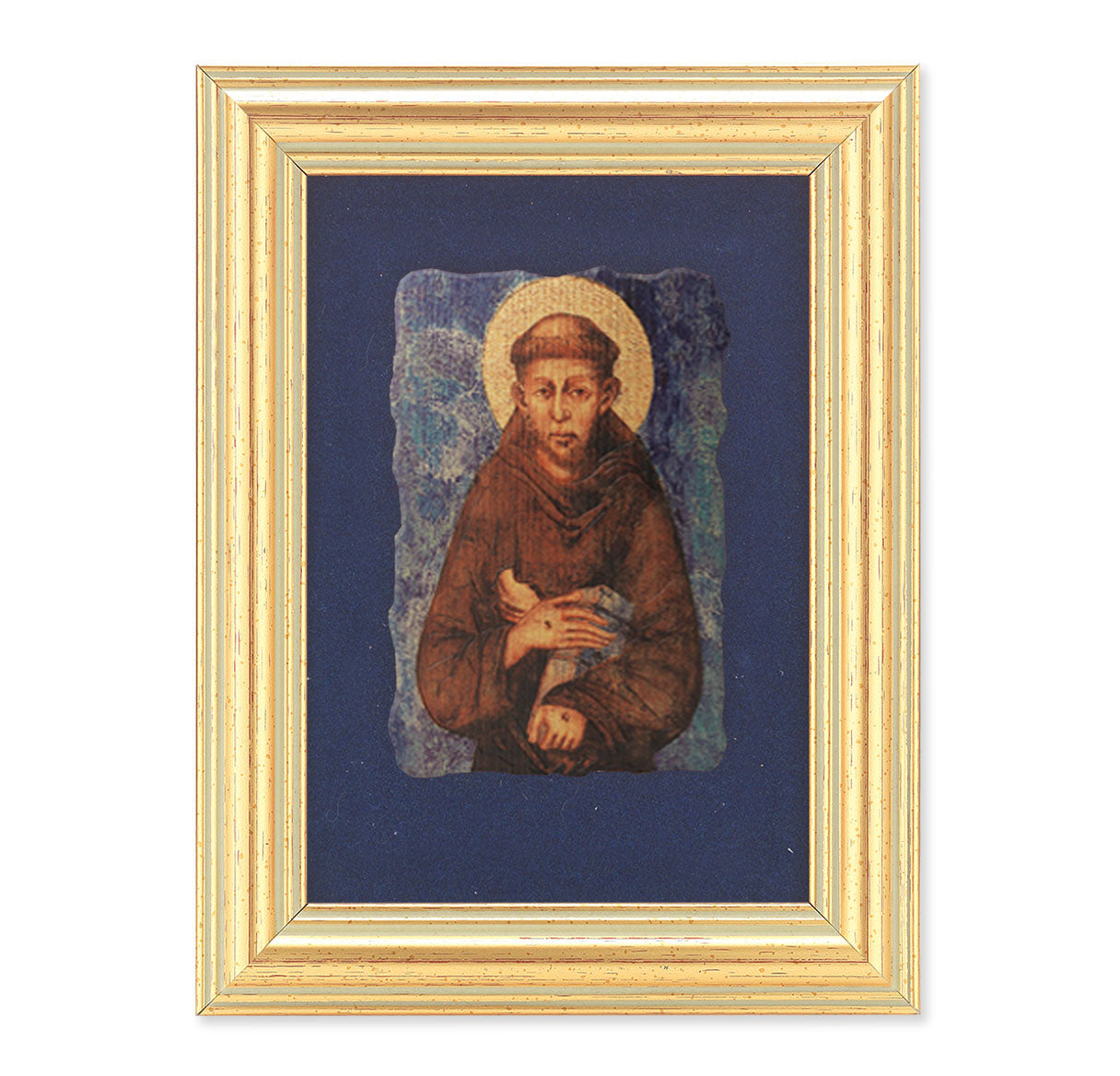 St. Francis Gold Framed Art