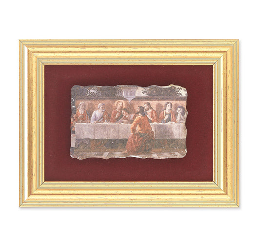 The Last Supper Gold Framed Art