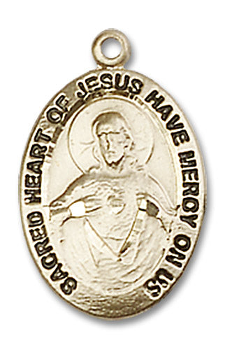 14kt Gold Scapular Medal