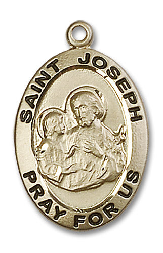14kt Gold Filled Saint Joseph Pendant