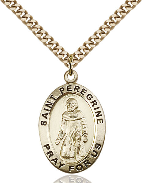 14kt Gold Filled Peregrine Pendant