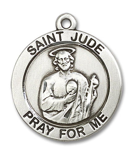 Sterling Silver Saint Jude Pendant