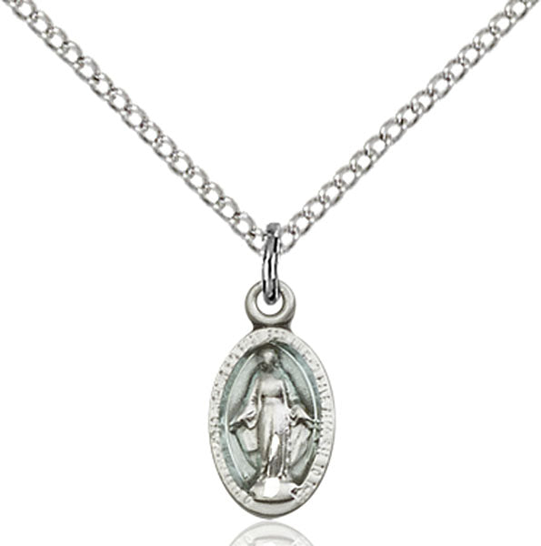 Sterling Silver Miraculous Pendant