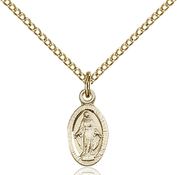 14kt Gold Filled Miraculous Pendant