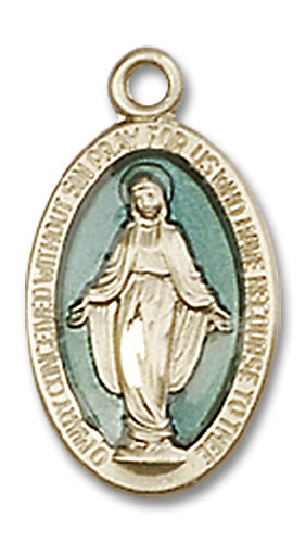 14kt Gold Miraculous Medal