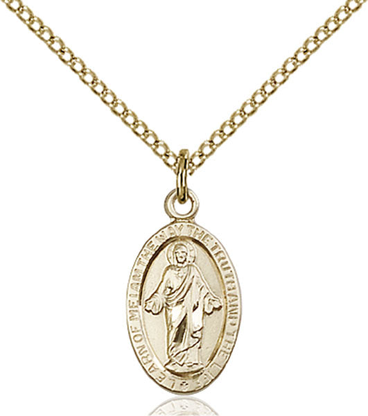 14kt Gold Filled Scapular Pendant