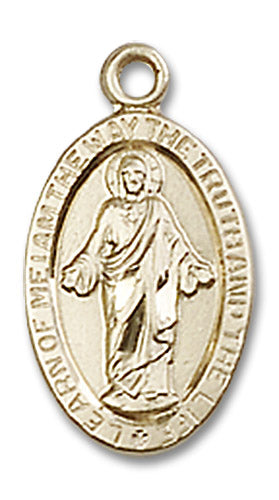 14kt Gold Scapular Medal