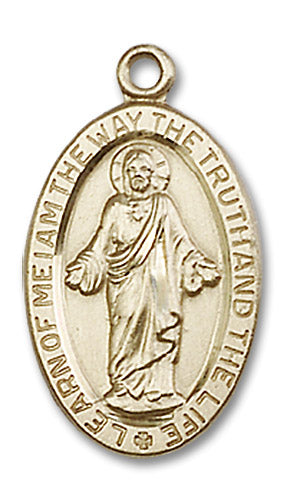 14kt Gold Scapular Medal