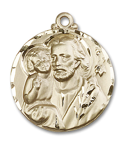14kt Gold Filled Saint Joseph Pendant
