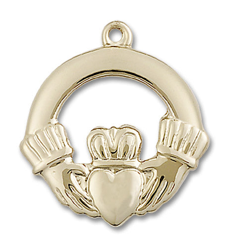 14kt Gold Claggagh Medal