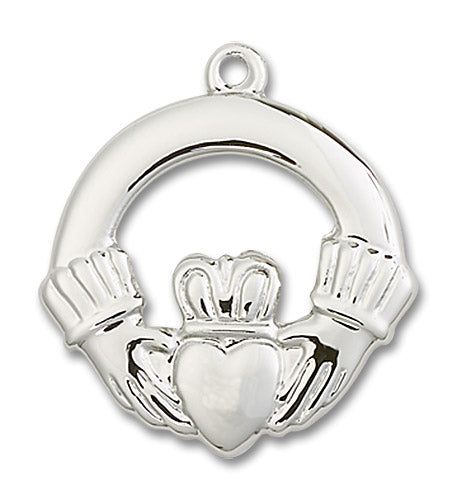 Sterling Silver Claggagh Pendant