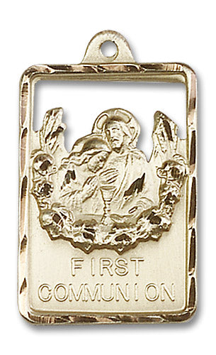 14kt Gold Communion / First Reconciliation Medal
