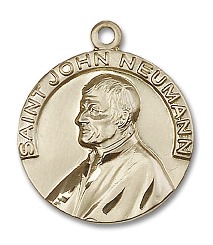 14kt Gold Saint John Neumann Medal