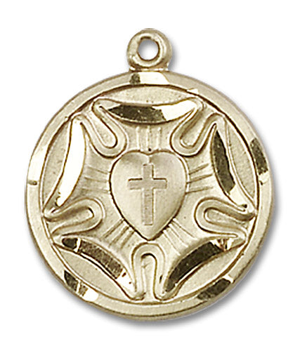 14kt Gold Lutheran Medal