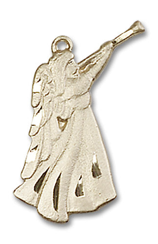 14kt Gold Guardian Angel Medal