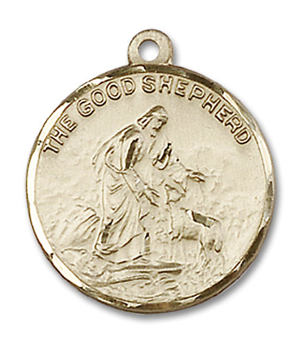 14kt Gold Good Shepherd Medal