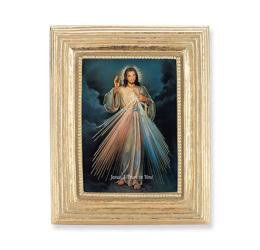 Divine Mercy Gold Framed Print