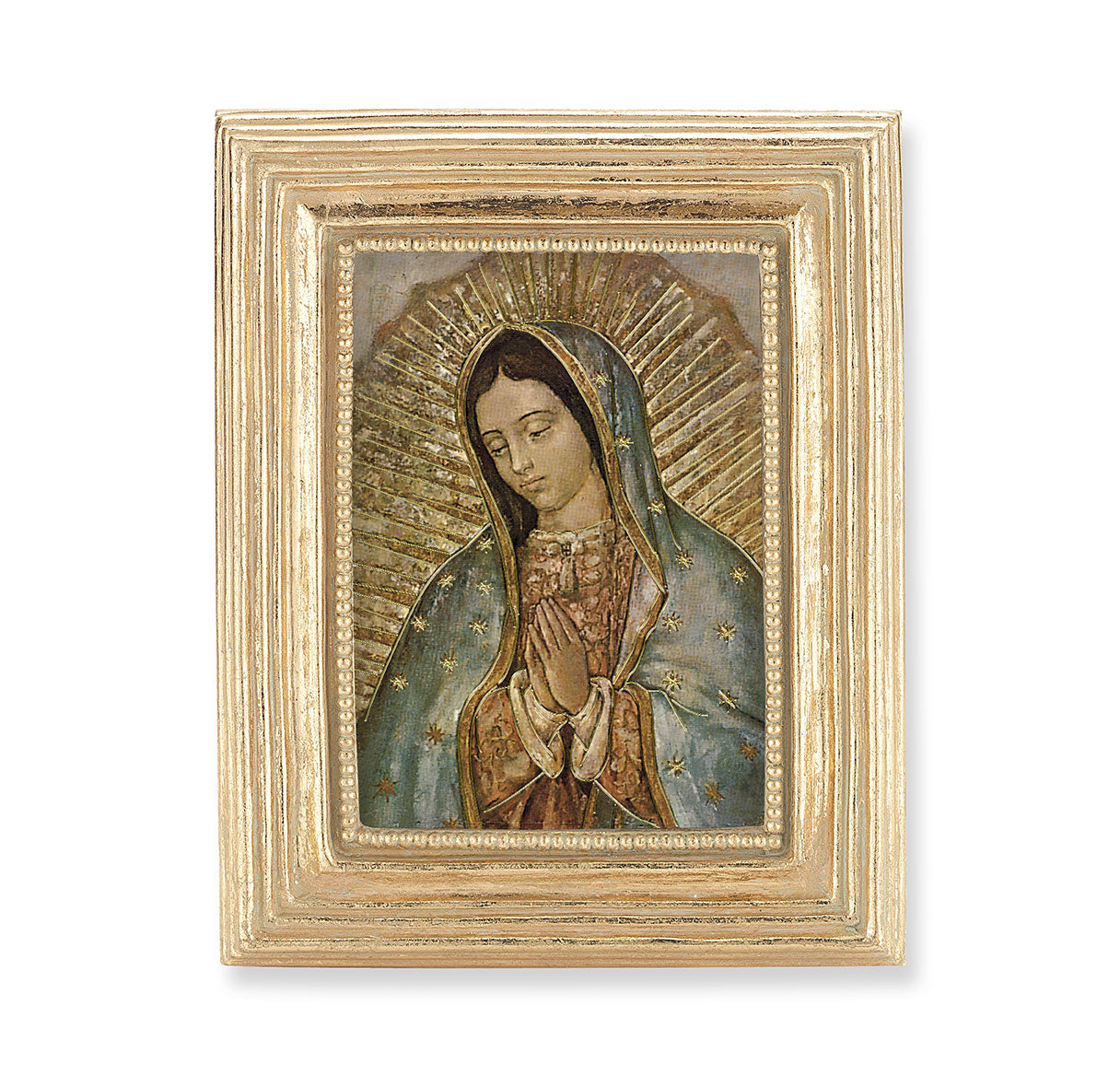 Our Lady of Guadalupe Gold Framed Print