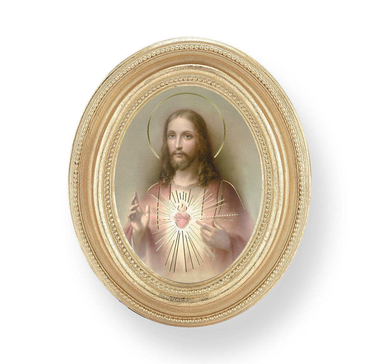 Sacred Heart of Jesus Gold Framed Print