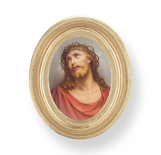 Ecce Homo Gold Framed Print