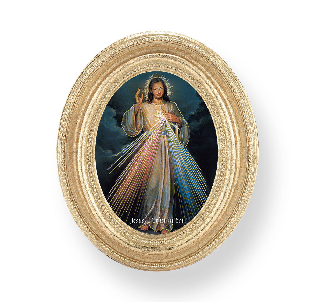 Divine Mercy Gold Framed Print