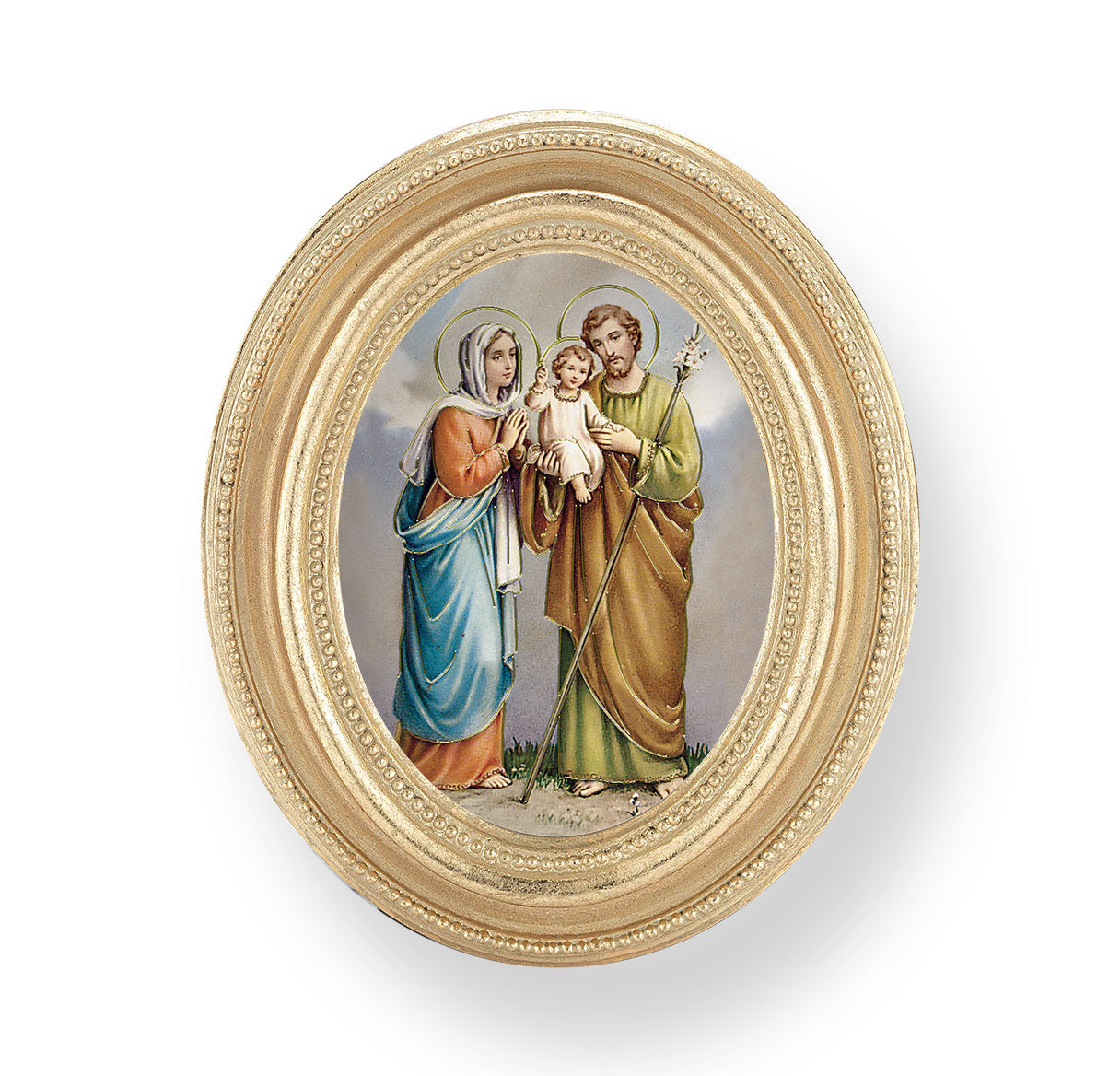 Holy Family Gold Framed Print