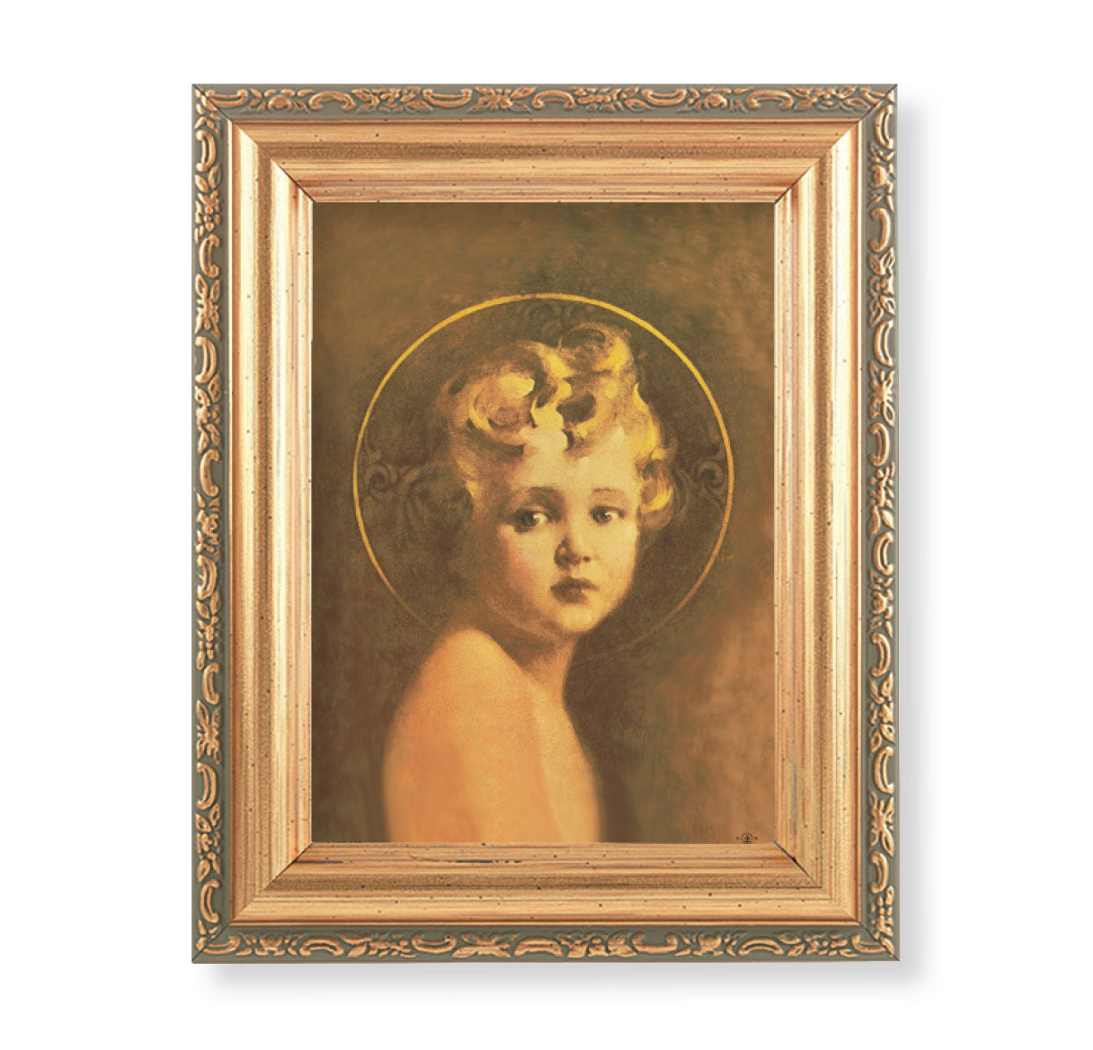 Light of the World Antique Gold Framed Art