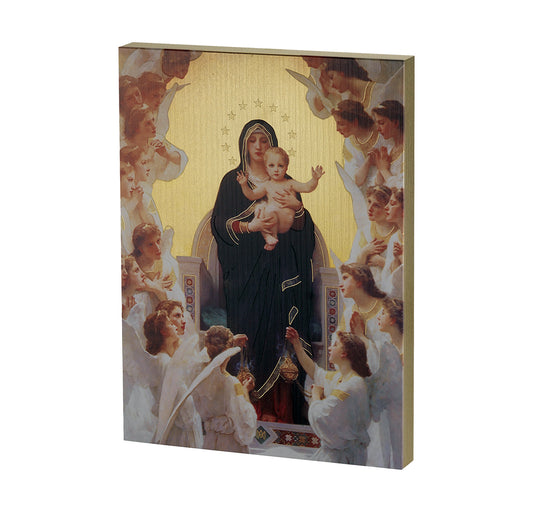 Queen of Angels Textured Wood