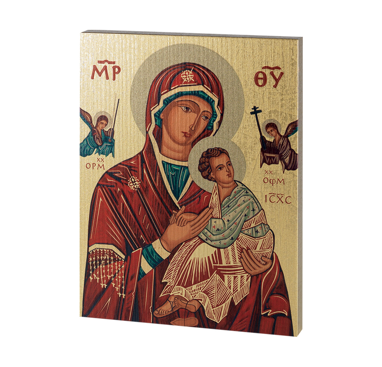 Our Lady of Passion Textured Wood
