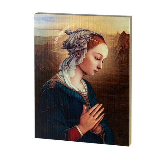 Lippi-Madonna Textured Wood