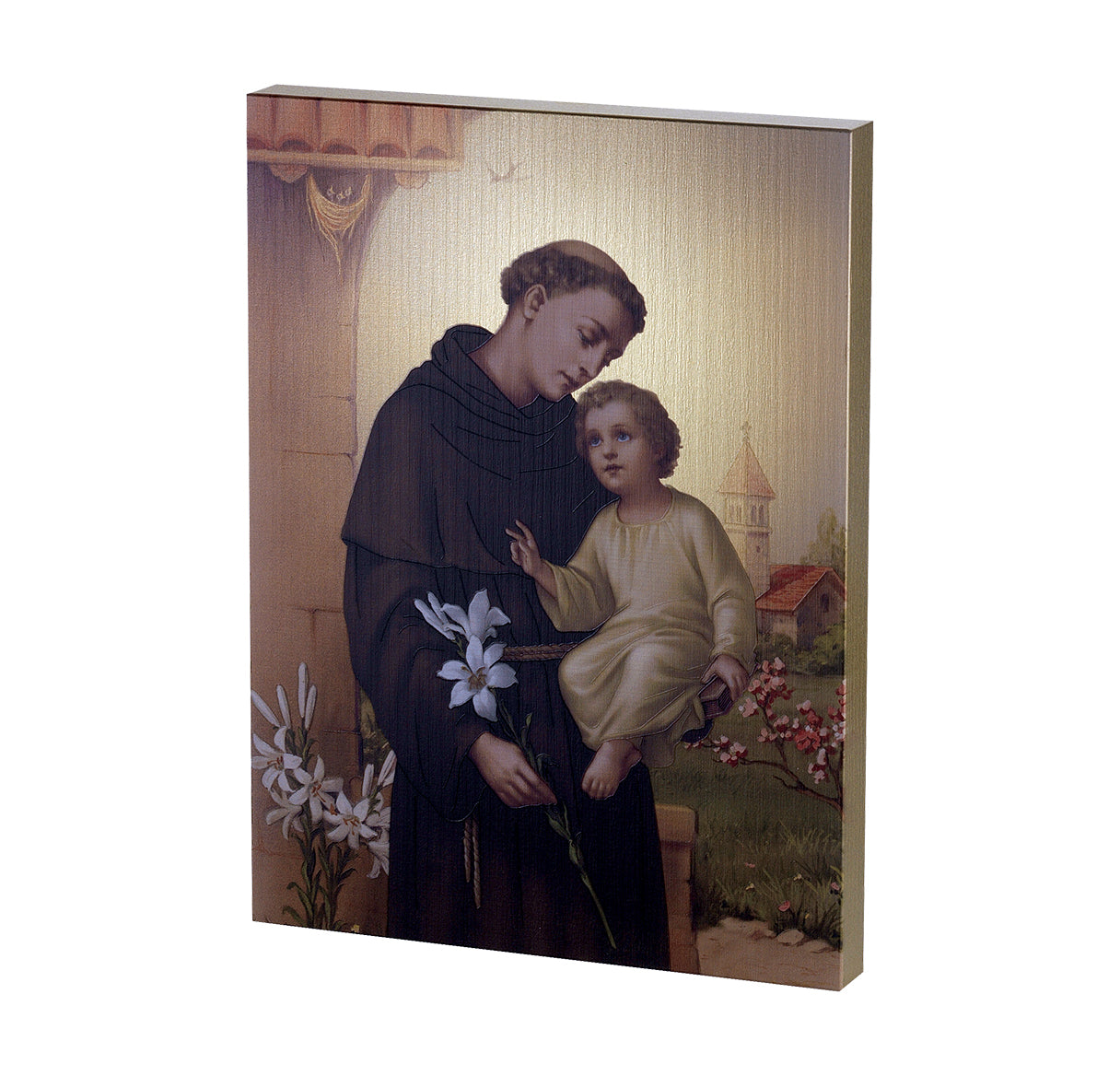 St. Anthony Textured Wood