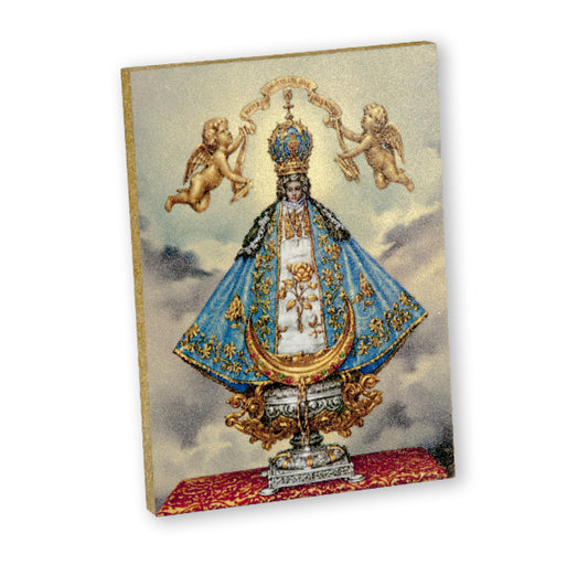 Virgen San Juan Textured Wood