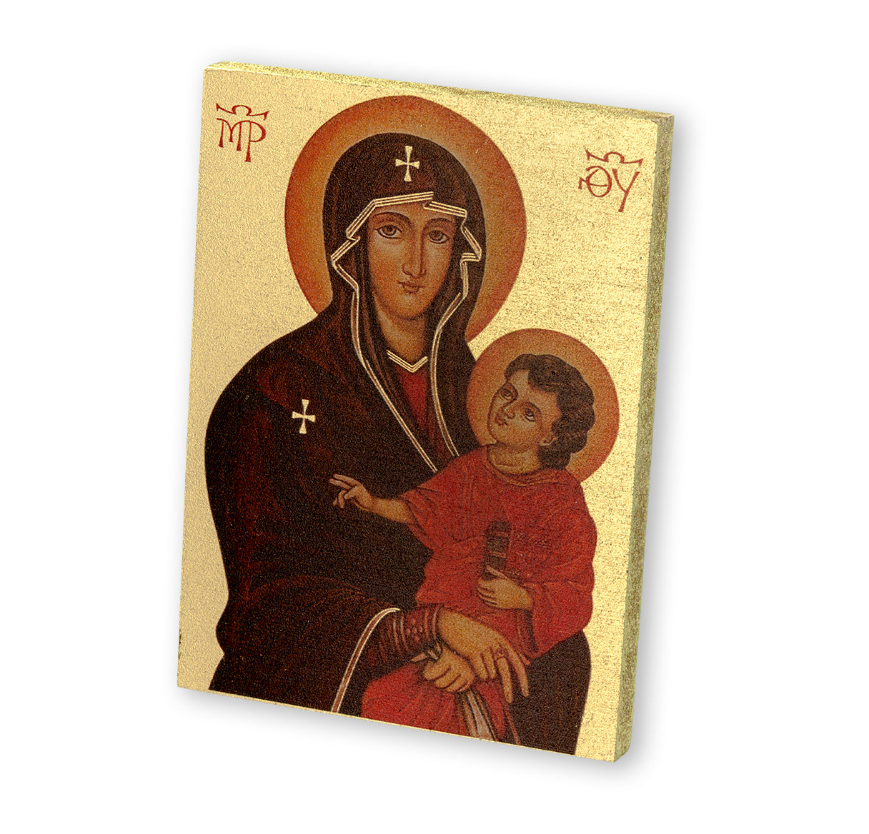 Our Lady of Romanus Textured Wood