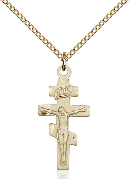 14kt Gold Filled Crucifix Pendant