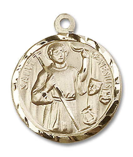 14kt Gold Genesius Medal