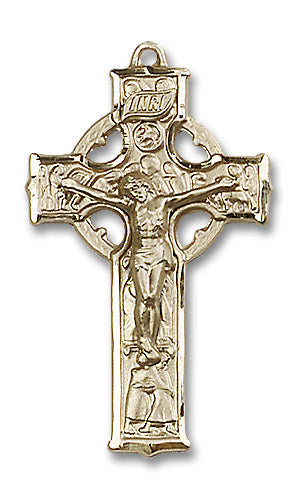 14kt Gold Filled Celtic Crucifix Pendant