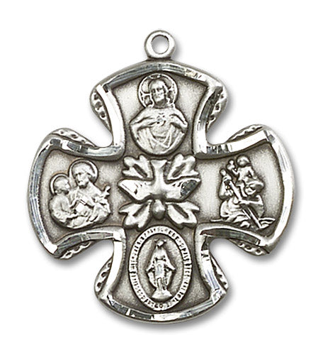 Sterling Silver 5-Way Pendant