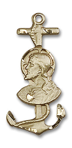 14kt Gold Saint Christopher Medal