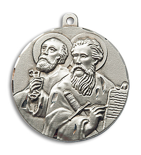 Sterling Silver Saint Peter Pendant