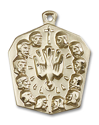 14kt Gold Filled Apostles Pendant