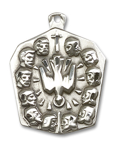 Sterling Silver Apostles Pendant