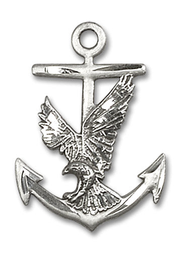 Sterling Silver Anchor / Eagle Pendant