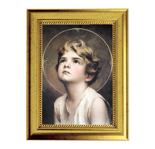 Divine Innocence Gold-Leaf Framed Art